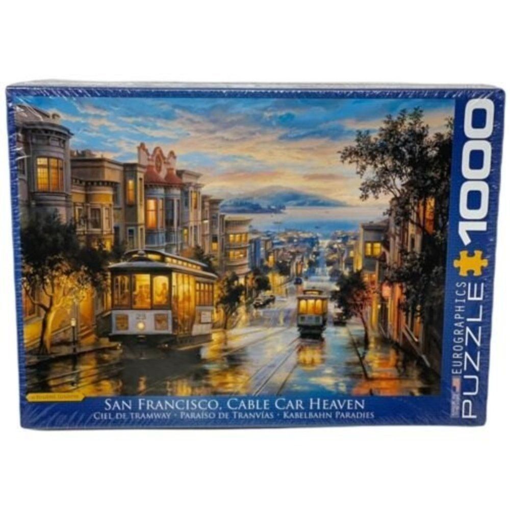 Eurographics Jigsaw Puzzle 1000 Pcs San Francisco Cable Car California